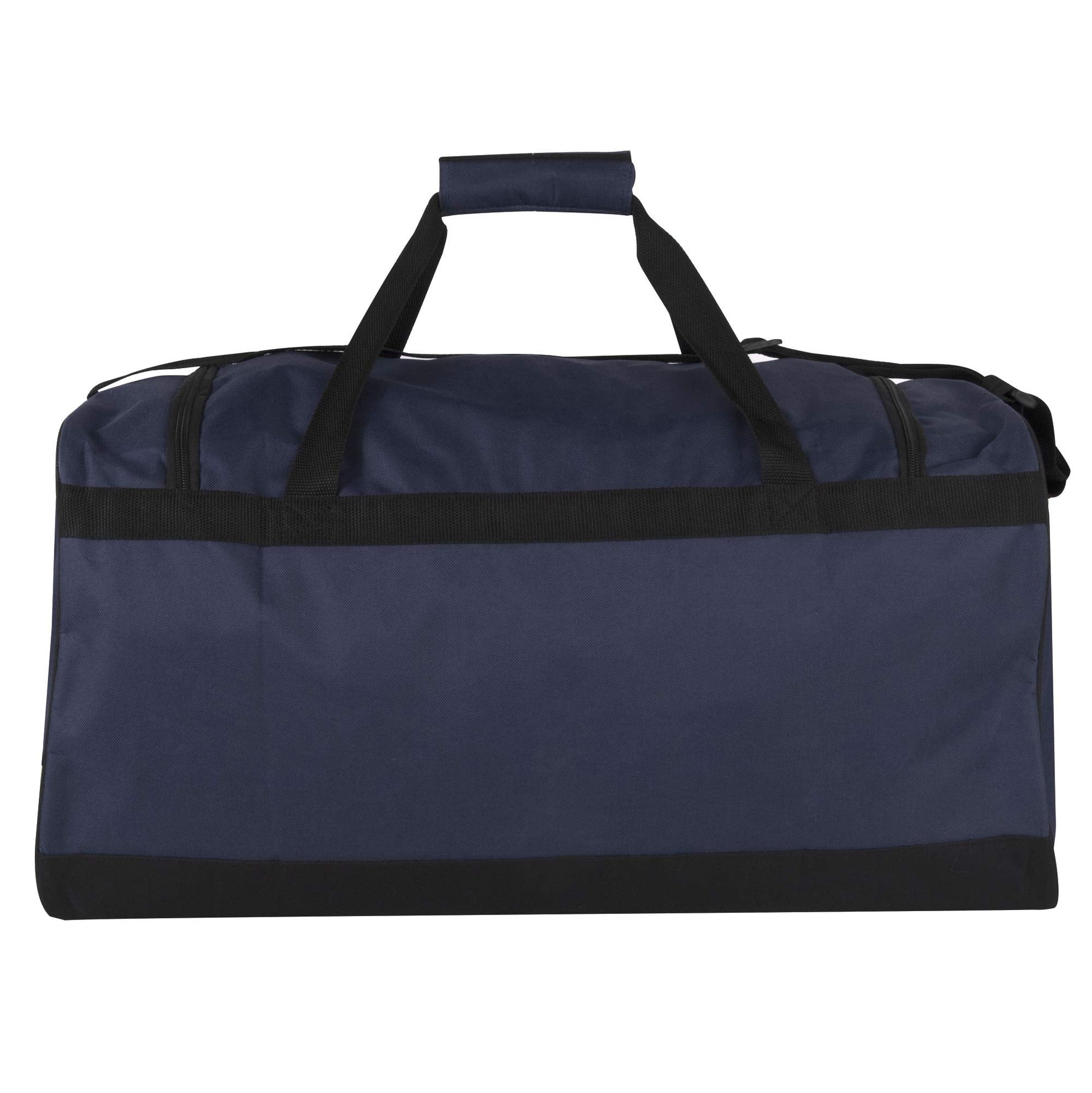 , 55 Liter 24 Inch Unisex Canvas Duffle Bags for Traveling, Gym, and Sports Equipment - Black 2